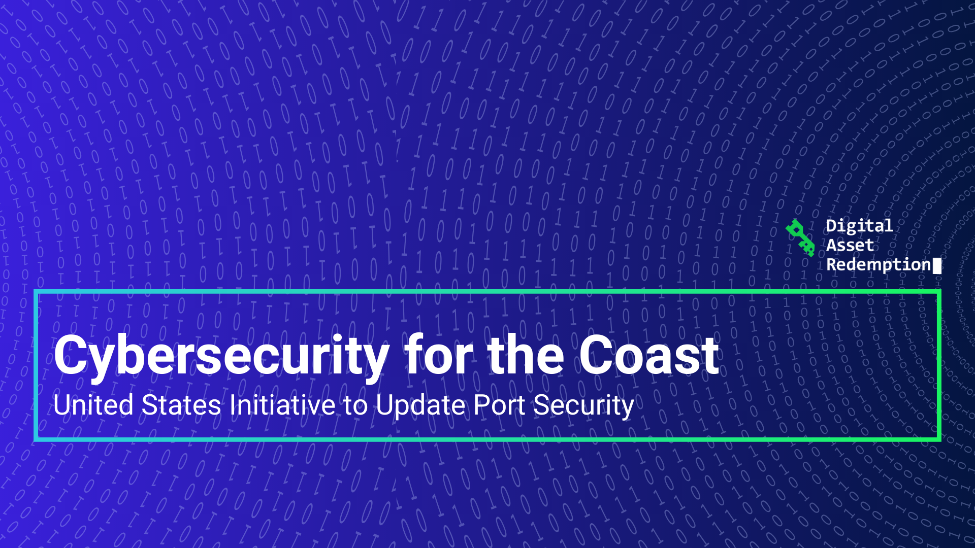 Cybersecurity for the Coast